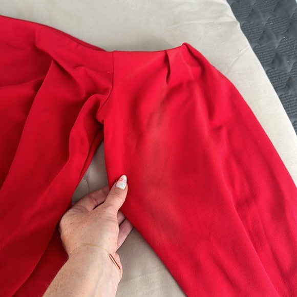 Red off shoulder blouse banana republic - Picture 2 of 3